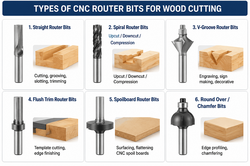 CNC router bit sets manufacturer